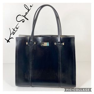 Kate Spade black leather purse